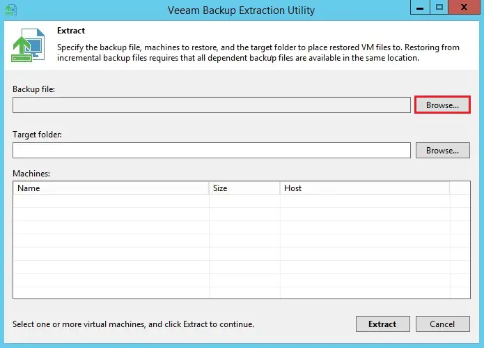 Extract Utility Veeam Backup, Extract Utility Veeam Backup &#038; Replication
