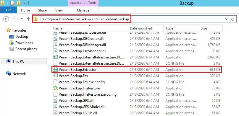 veeam backup extractor