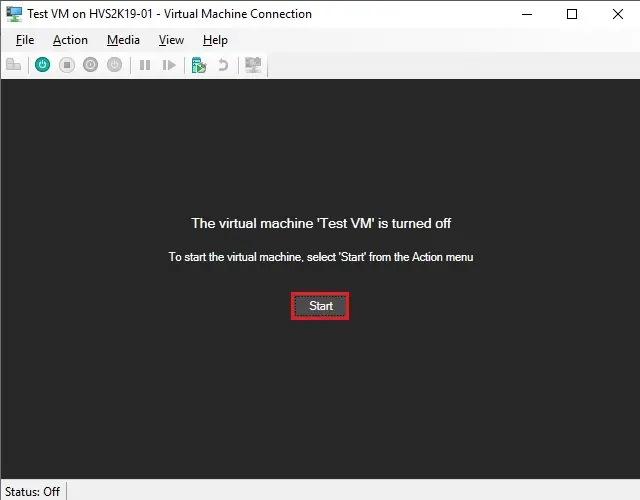 virtual machine connection