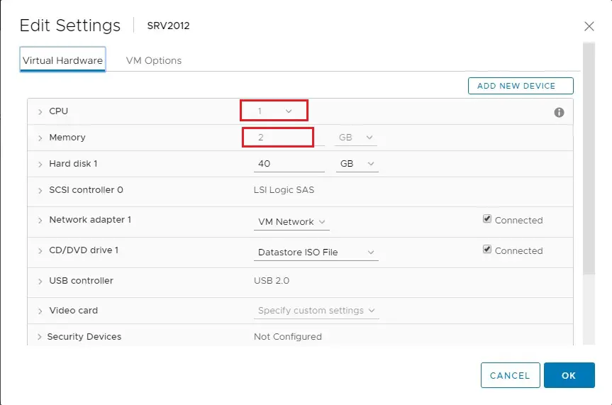 Cpu hot plug vmware что значит