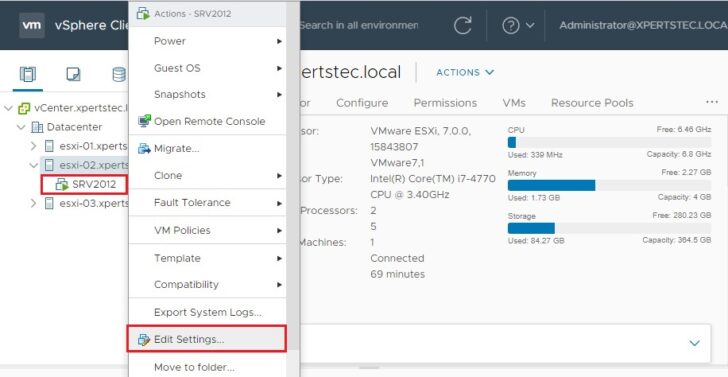 Cpu hot plug vmware что значит