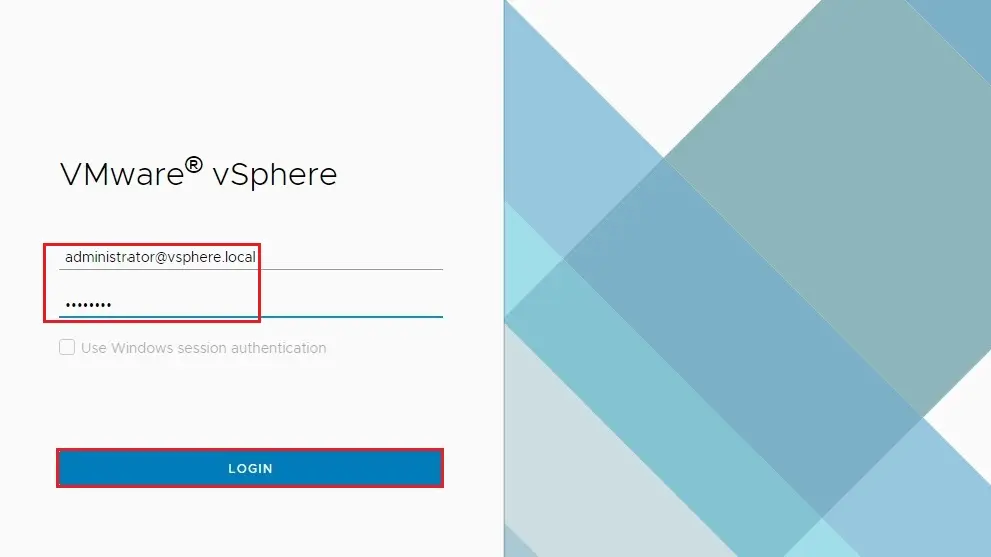 vmware vsphere client