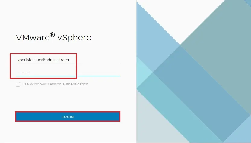 vmware vsphere client