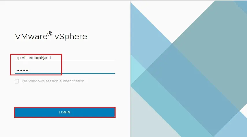 vmware vsphere client