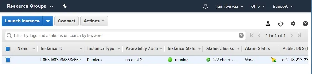 aws instance connect