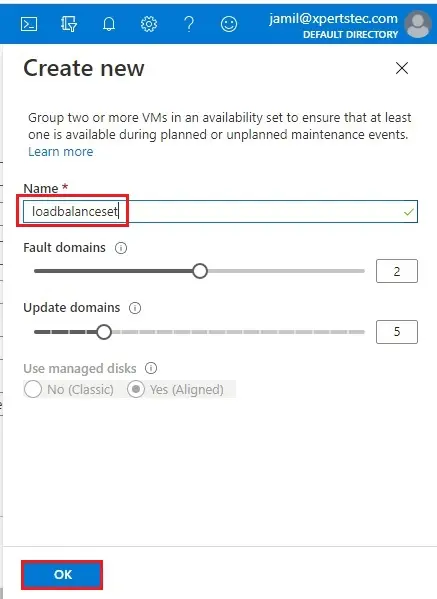 azure create availability set