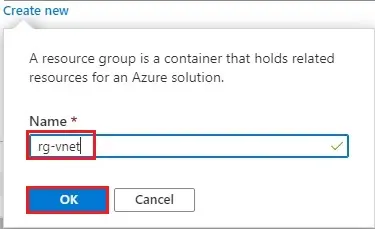 azure create new resource group