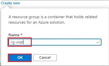 azure create new resource group