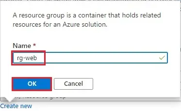 azure resource group name