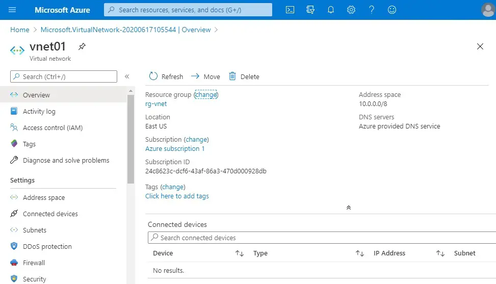 azure virtual network overview