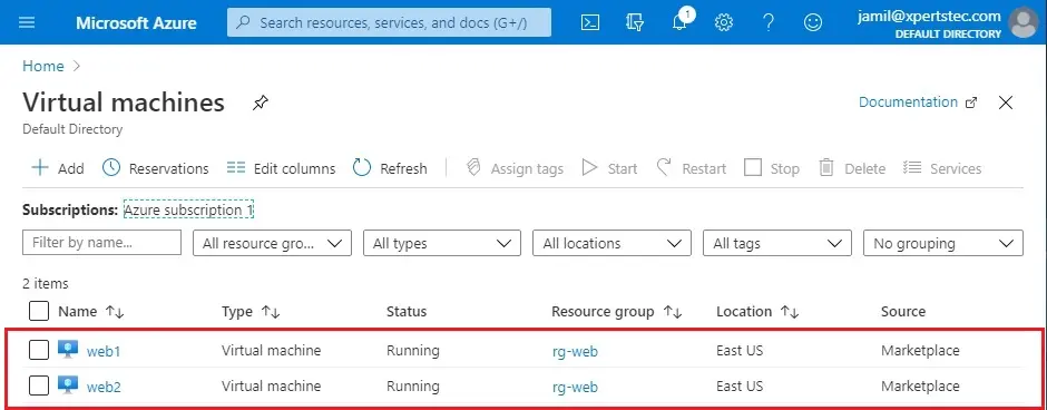 azure vm overview