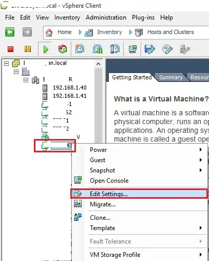 vmware vsphere client