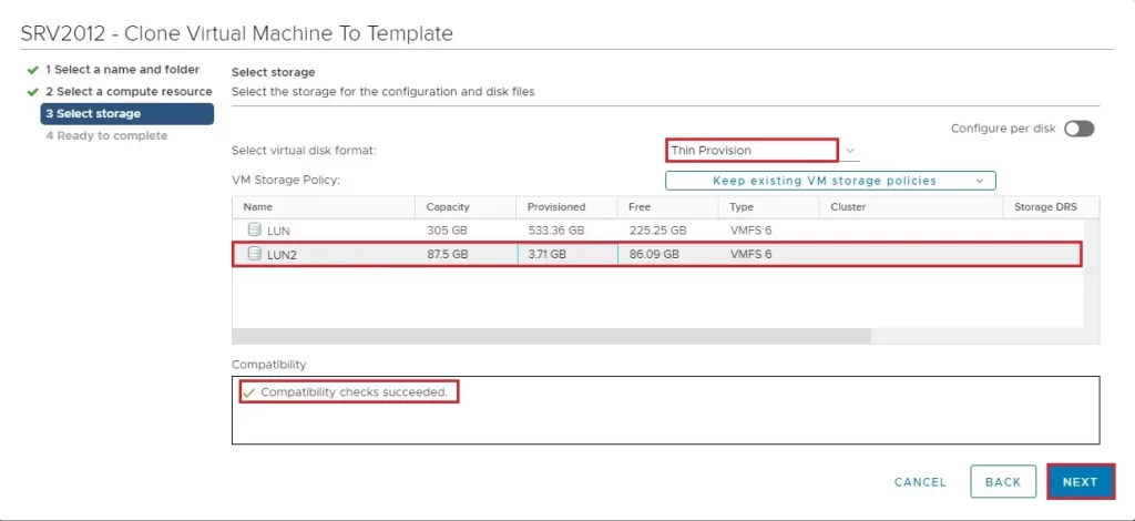 clone vm to template storage