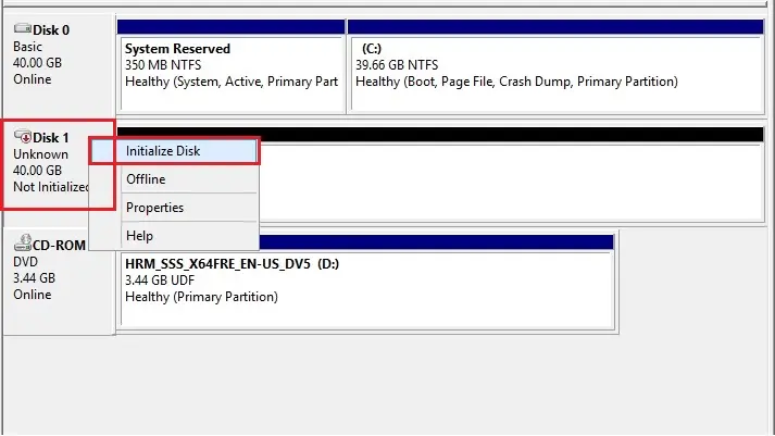 disk management