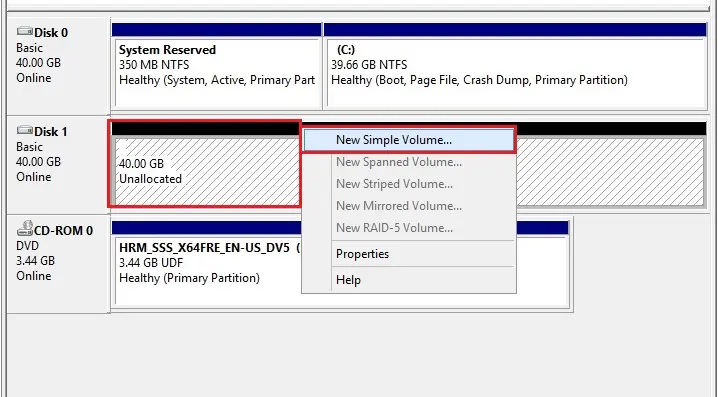 disk management