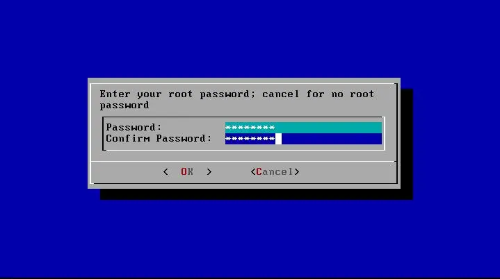 freenas installation root password