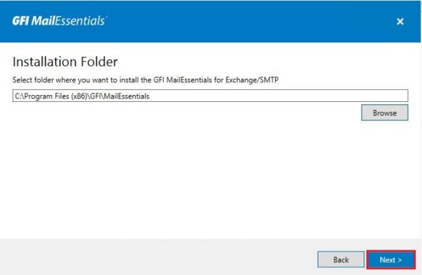 disable gfi mailessentials
