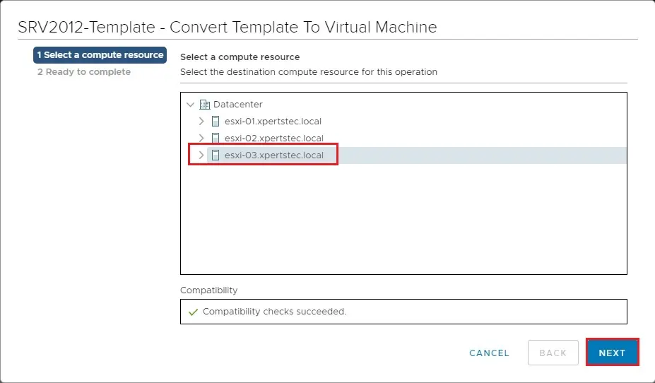 template to vm resource