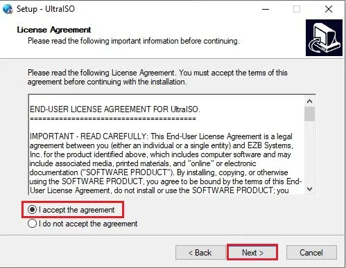 ultraiso license agreement