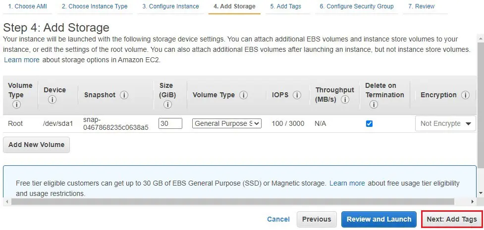 aws add storage