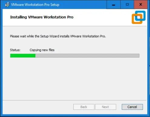 installing vmware workstation