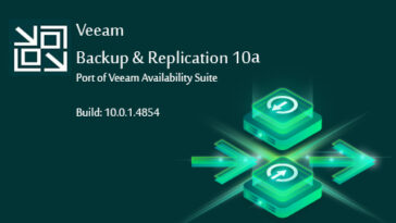 update veeam backup & replication to v10a