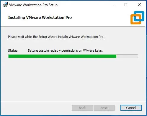 upgrading vmware workstation