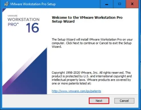 welcome to vmware workstation