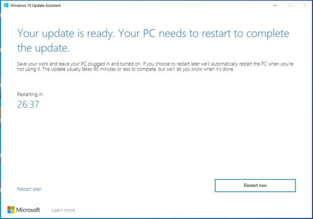 windows 10 20h2 update assistant download