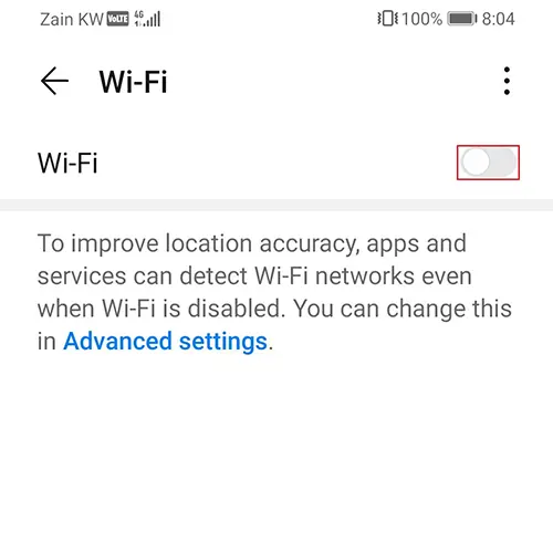 Android settings mobile wifi