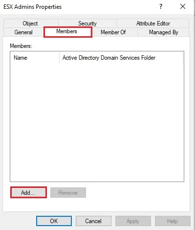 ad group properties