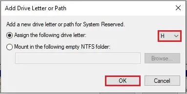 add drive letter and paths