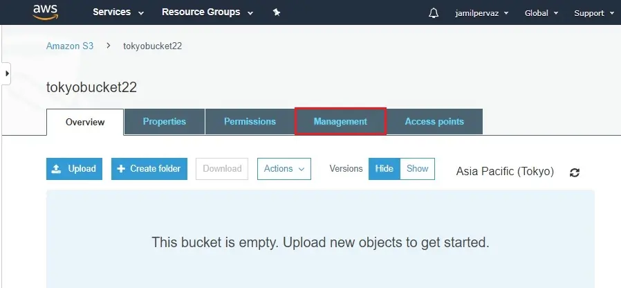 amazon s3 bucket overview