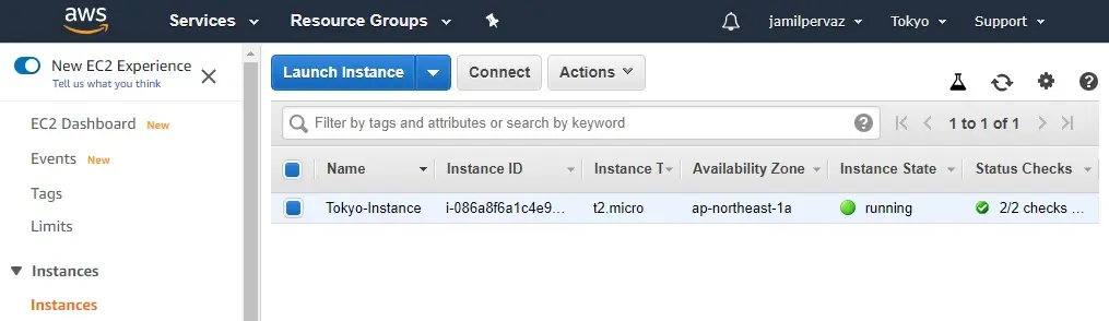 aws instance connect