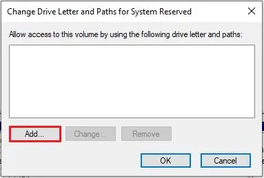 change drive letter and paths