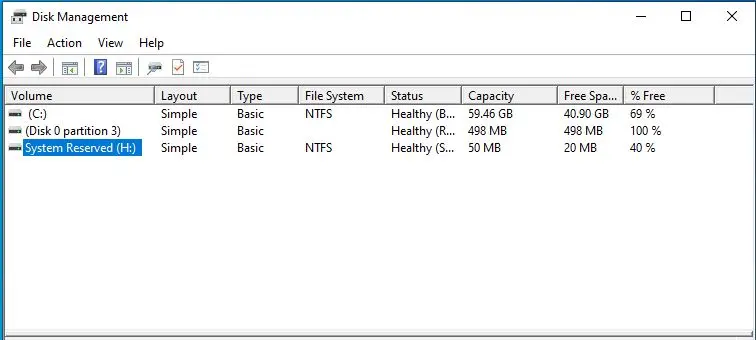 disk management