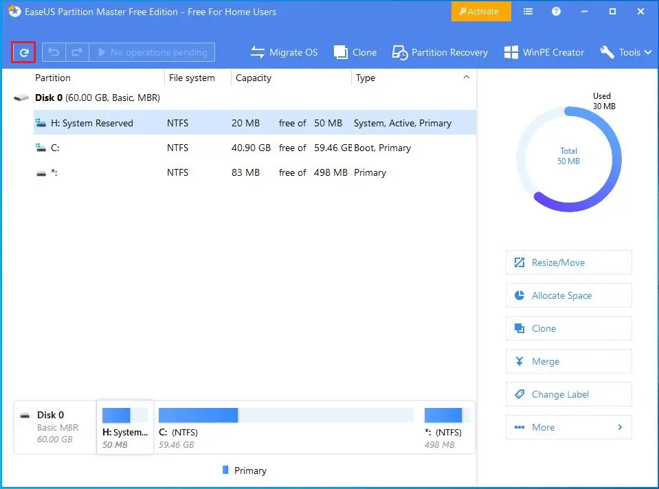 easeus partition master free