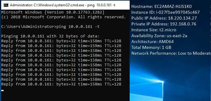 ec2 instance desktop