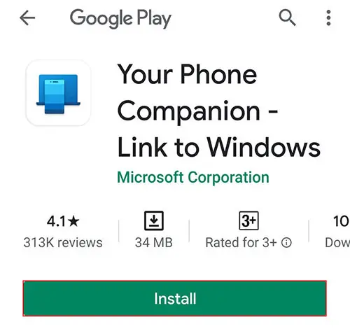 google play store your phone