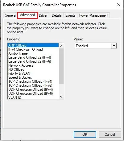 network controller properties