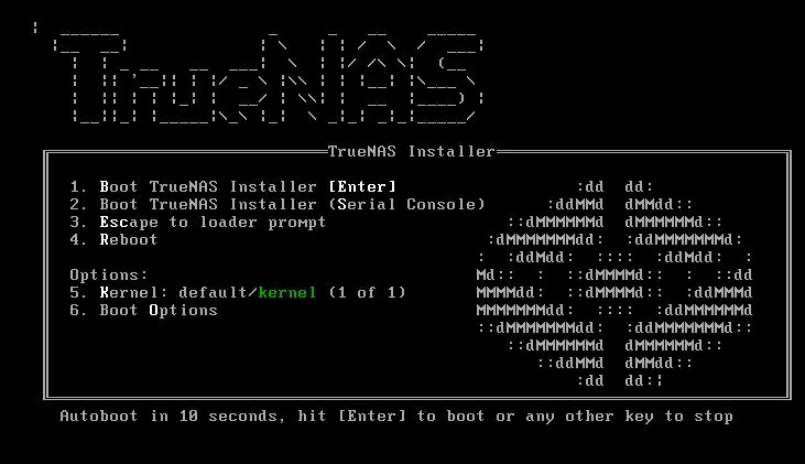 truenas installer