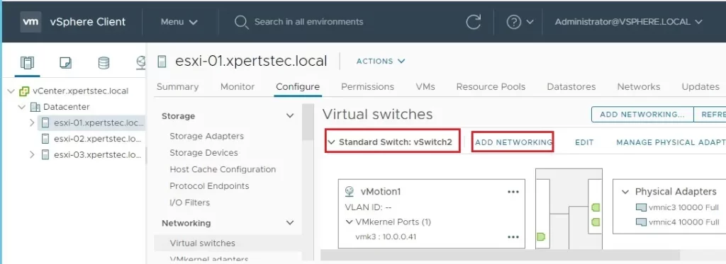 vmware vsphere client