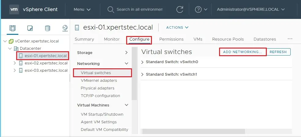 vmware vsphere client