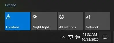 windows 10 notifications icon