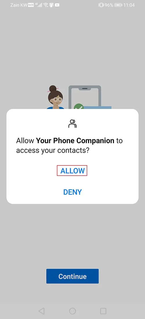 your phone companion not connecting