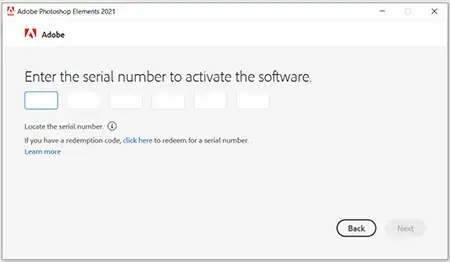 adobe serial number