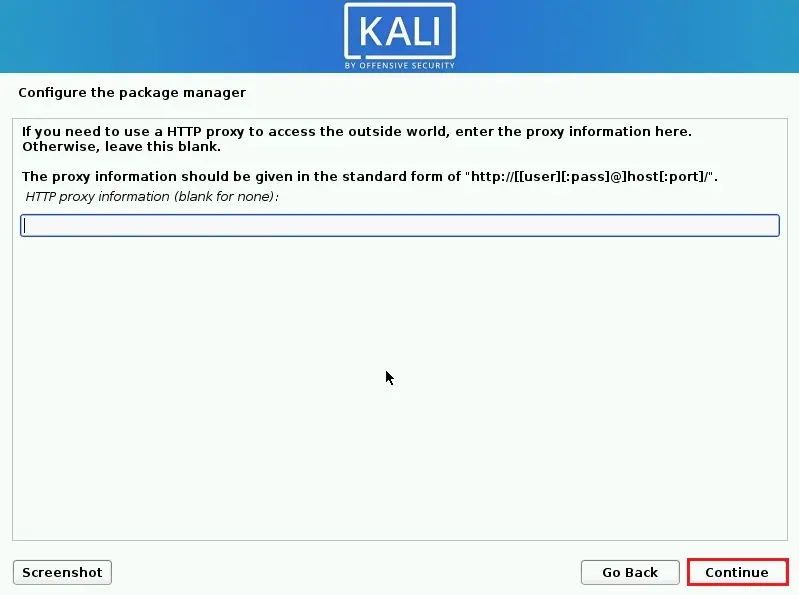 kali linux proxy