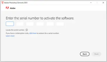 photoshop elements serial number location