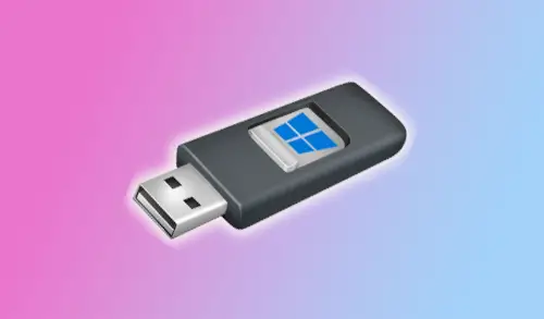 system recovery drive usb