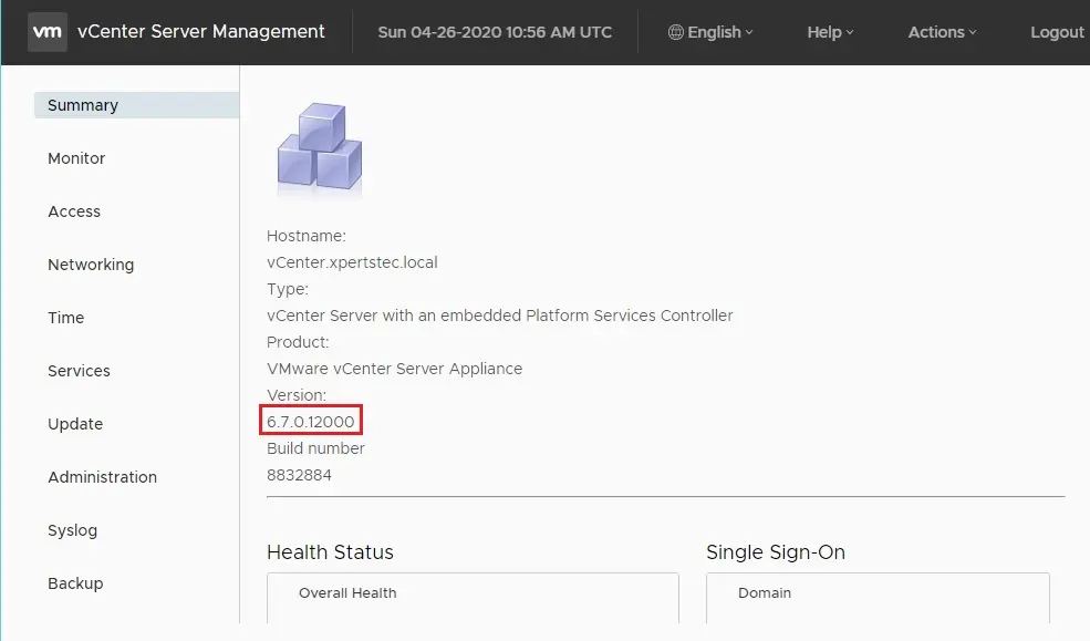 vcenter server management